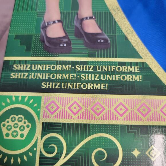 WICKED Shiz University Uniform Costume Hat Lantern NEW Girls 4-6X Dress Up - Picture 5 of 5